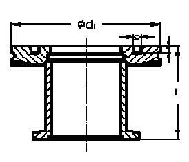 ISO-K-KF 变径接头
