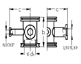 变径四通(不锈钢)
